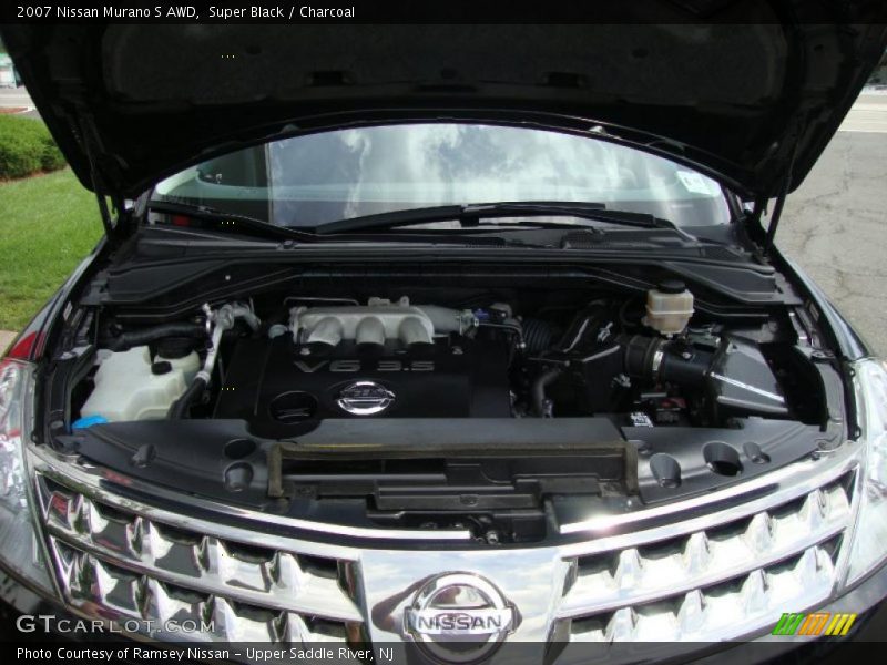 Super Black / Charcoal 2007 Nissan Murano S AWD