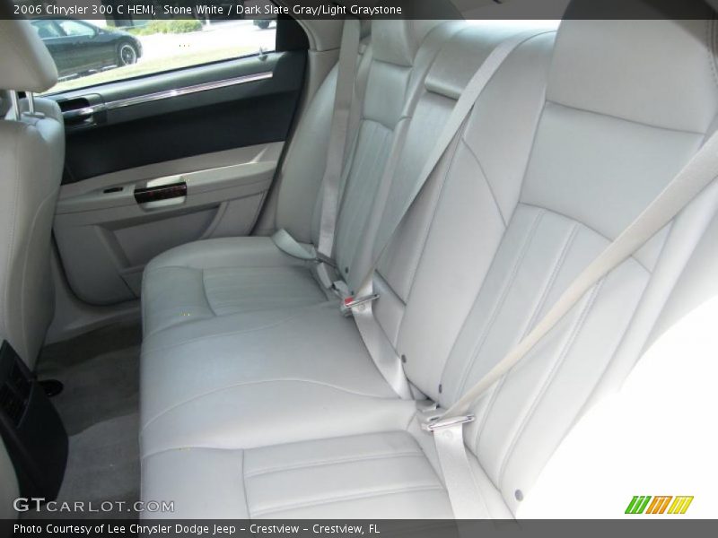 Stone White / Dark Slate Gray/Light Graystone 2006 Chrysler 300 C HEMI