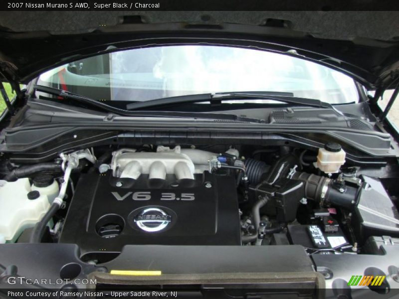 Super Black / Charcoal 2007 Nissan Murano S AWD