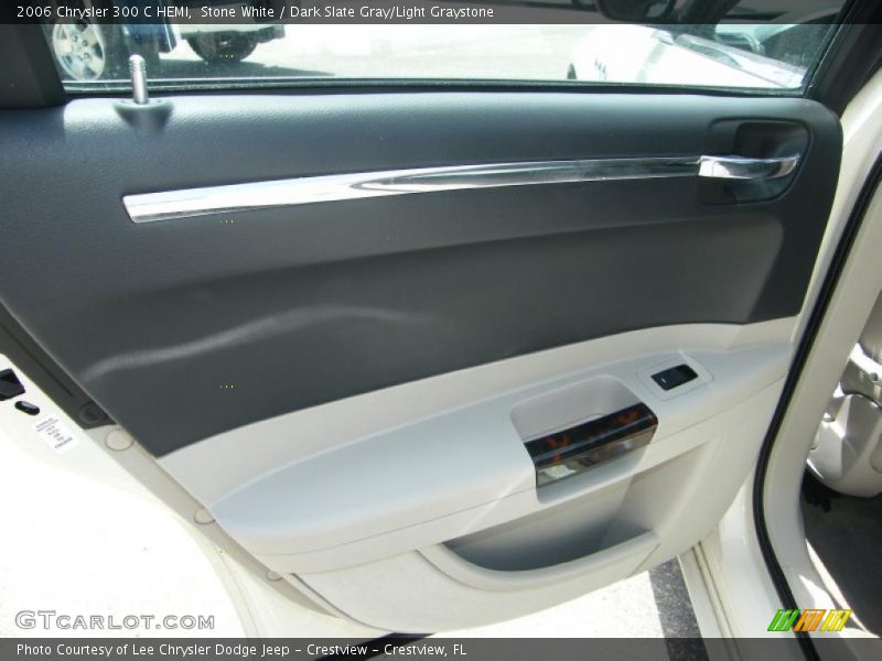 Stone White / Dark Slate Gray/Light Graystone 2006 Chrysler 300 C HEMI