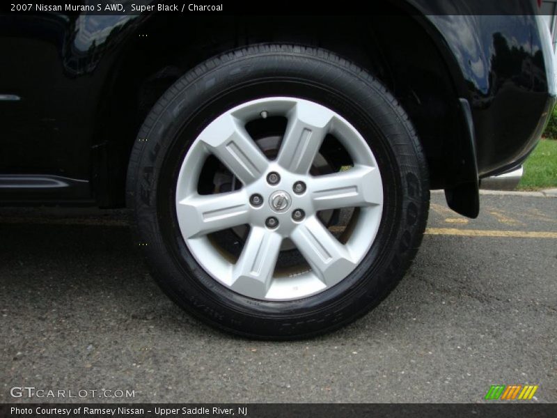 Super Black / Charcoal 2007 Nissan Murano S AWD