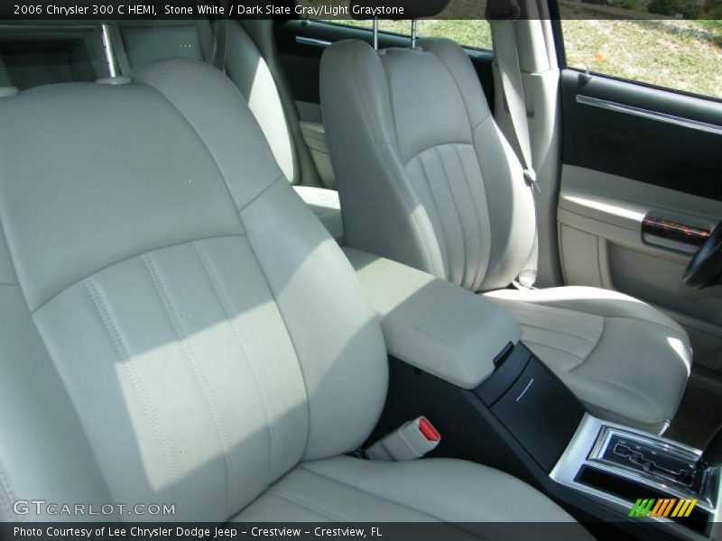 Stone White / Dark Slate Gray/Light Graystone 2006 Chrysler 300 C HEMI