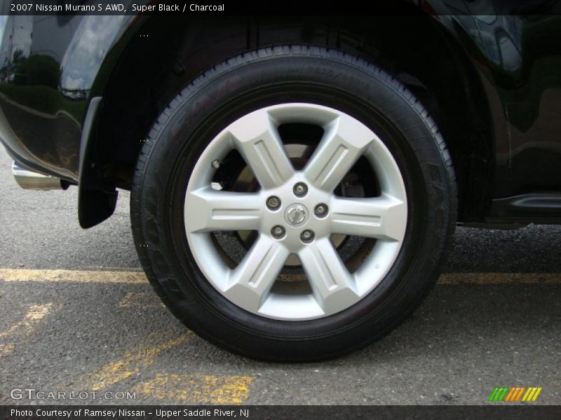 Super Black / Charcoal 2007 Nissan Murano S AWD