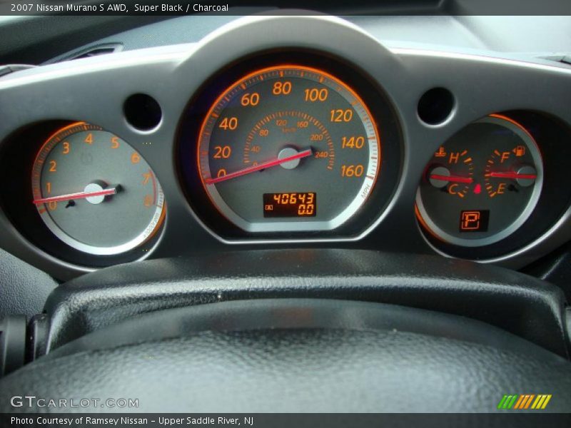 Super Black / Charcoal 2007 Nissan Murano S AWD