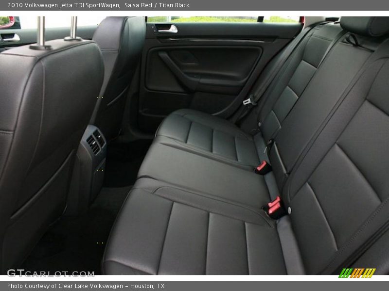 Salsa Red / Titan Black 2010 Volkswagen Jetta TDI SportWagen