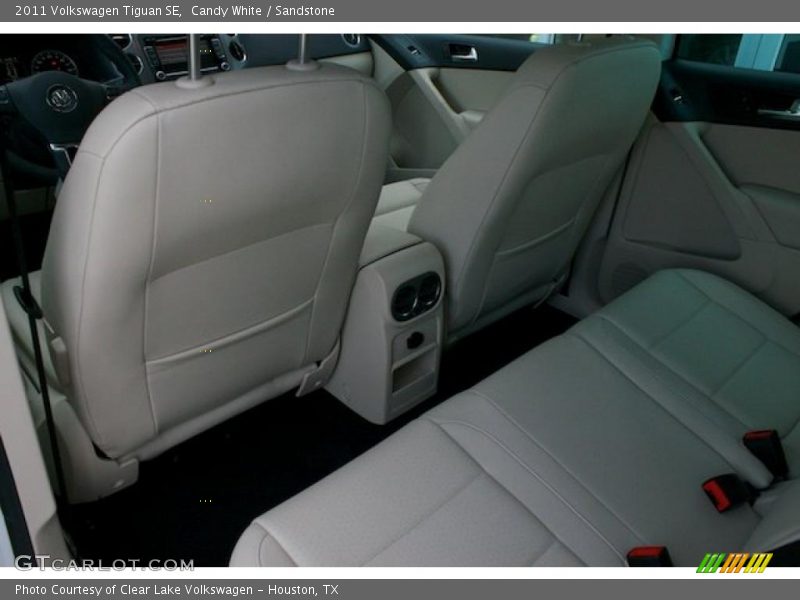 Candy White / Sandstone 2011 Volkswagen Tiguan SE