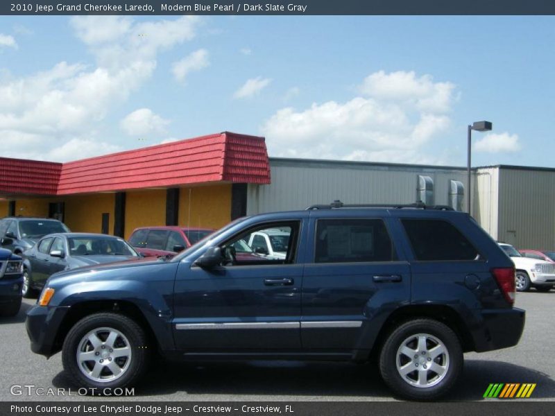 Modern Blue Pearl / Dark Slate Gray 2010 Jeep Grand Cherokee Laredo