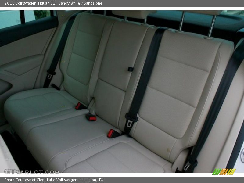 Candy White / Sandstone 2011 Volkswagen Tiguan SE