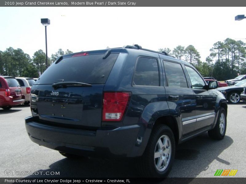 Modern Blue Pearl / Dark Slate Gray 2010 Jeep Grand Cherokee Laredo