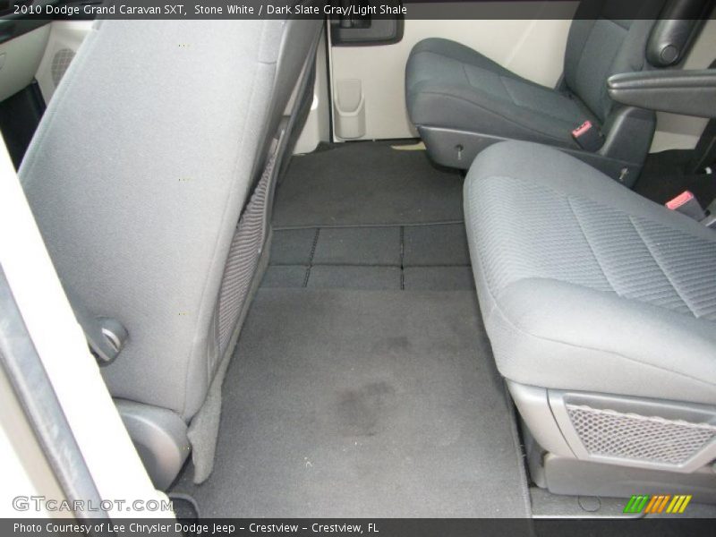 Stone White / Dark Slate Gray/Light Shale 2010 Dodge Grand Caravan SXT
