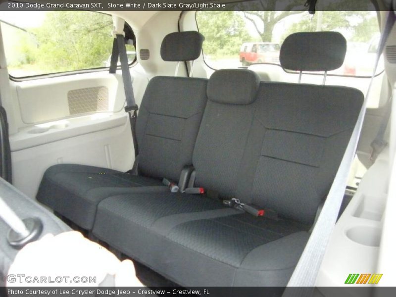 Stone White / Dark Slate Gray/Light Shale 2010 Dodge Grand Caravan SXT