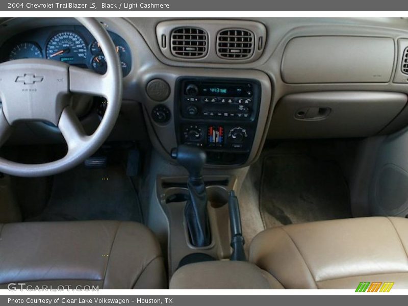Black / Light Cashmere 2004 Chevrolet TrailBlazer LS