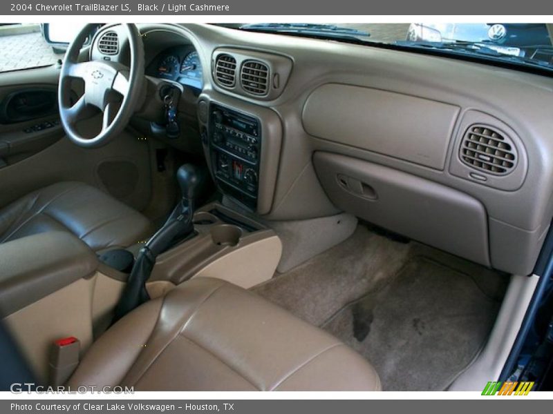 Black / Light Cashmere 2004 Chevrolet TrailBlazer LS