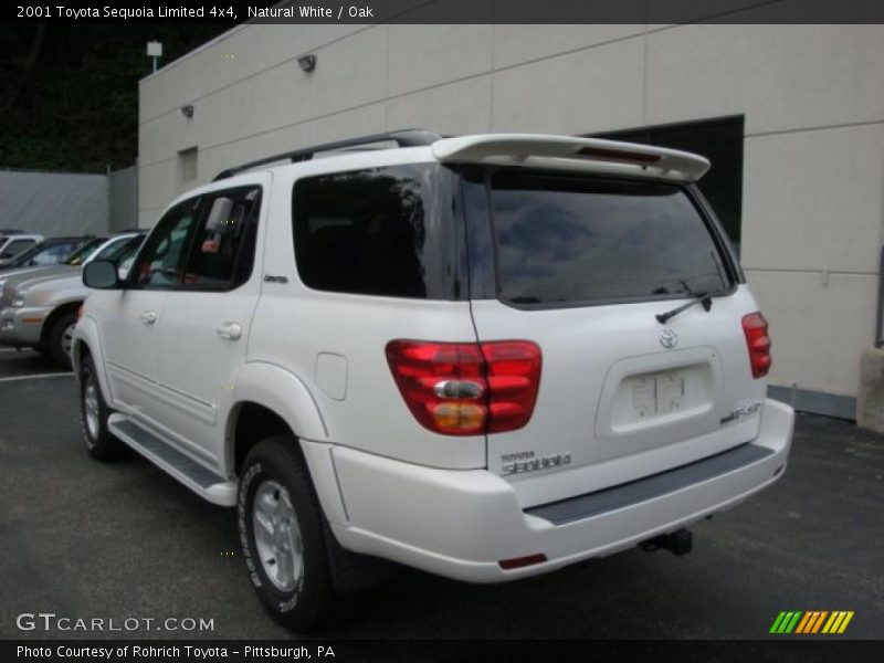 Natural White / Oak 2001 Toyota Sequoia Limited 4x4