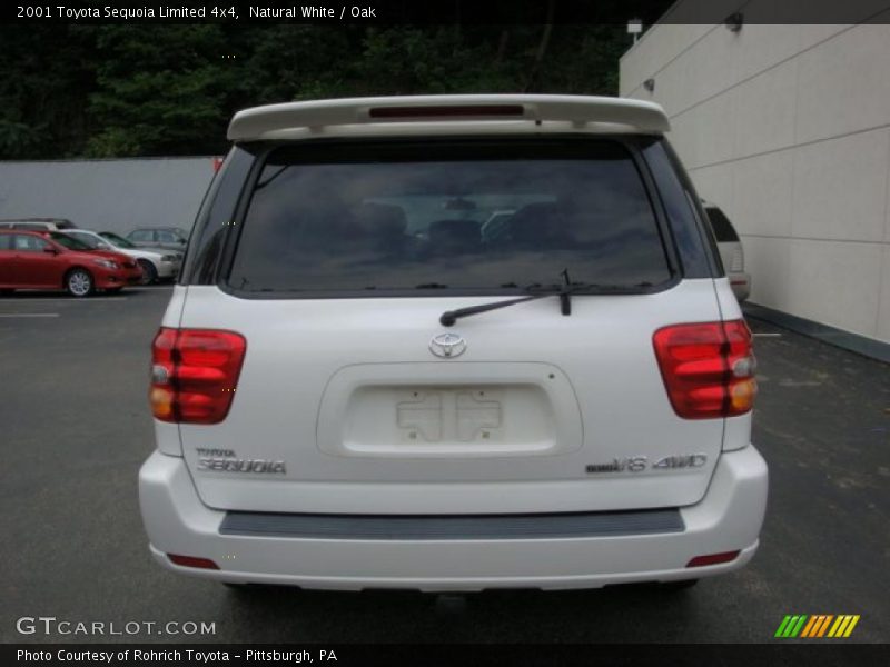 Natural White / Oak 2001 Toyota Sequoia Limited 4x4