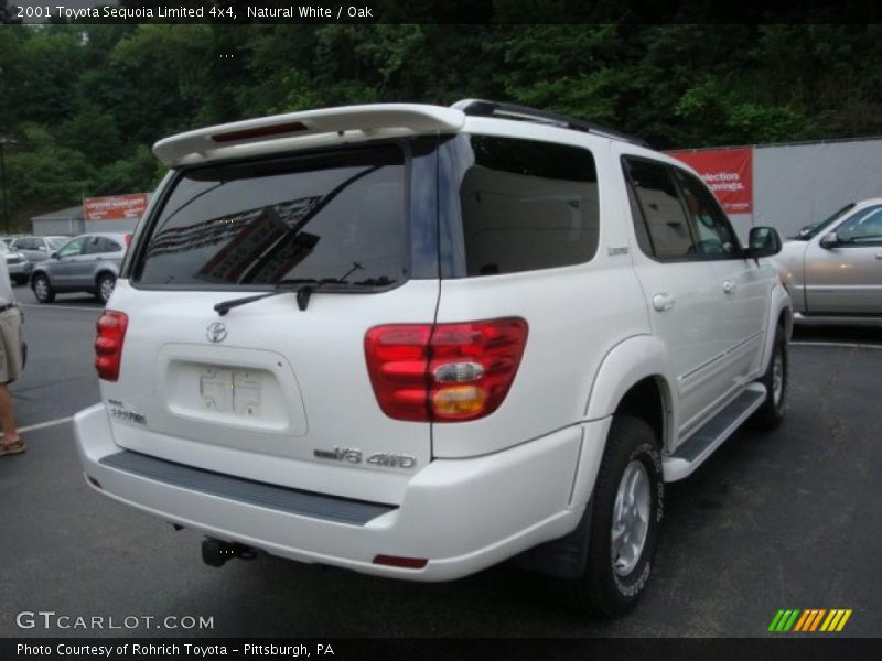 Natural White / Oak 2001 Toyota Sequoia Limited 4x4