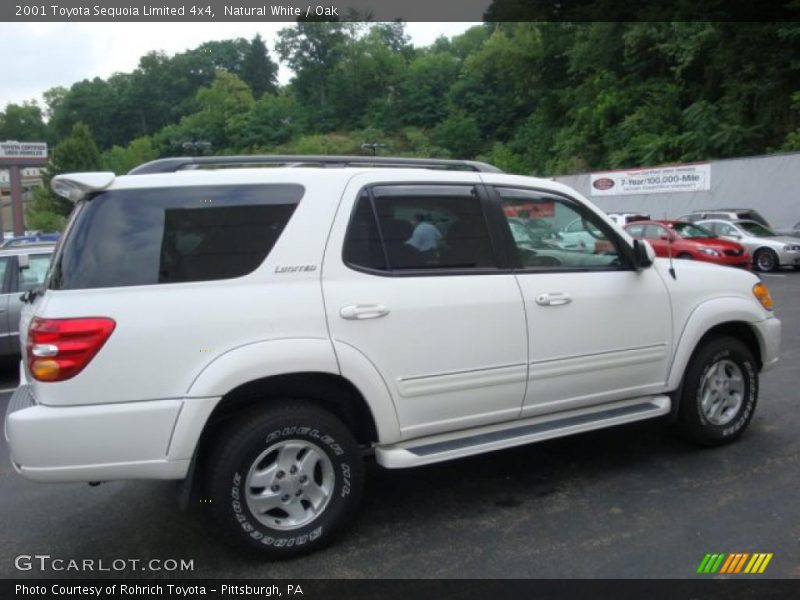 Natural White / Oak 2001 Toyota Sequoia Limited 4x4