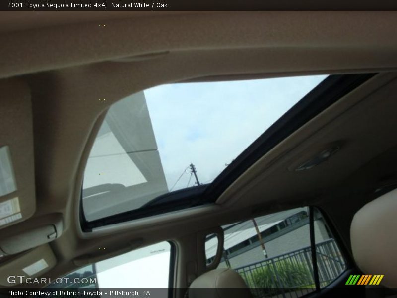Natural White / Oak 2001 Toyota Sequoia Limited 4x4