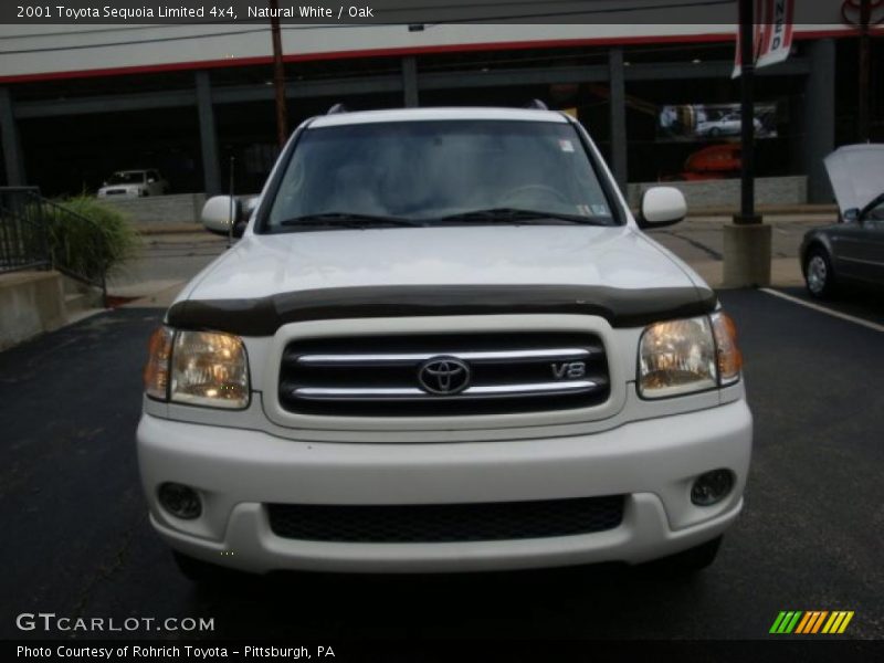 Natural White / Oak 2001 Toyota Sequoia Limited 4x4