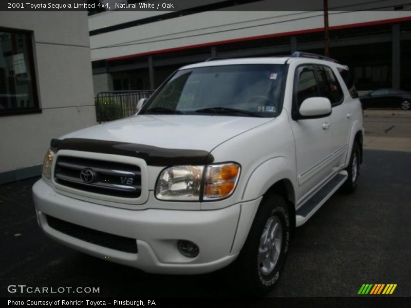 Natural White / Oak 2001 Toyota Sequoia Limited 4x4