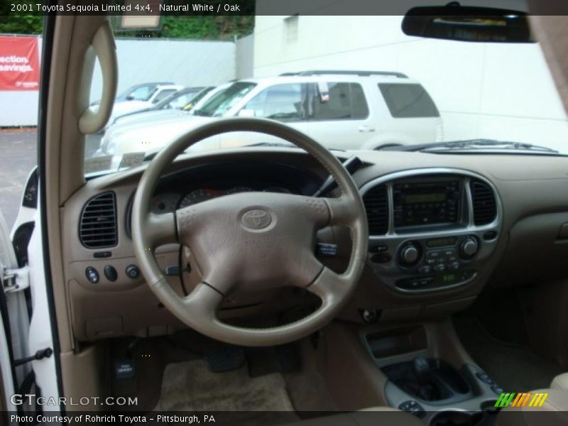 Natural White / Oak 2001 Toyota Sequoia Limited 4x4