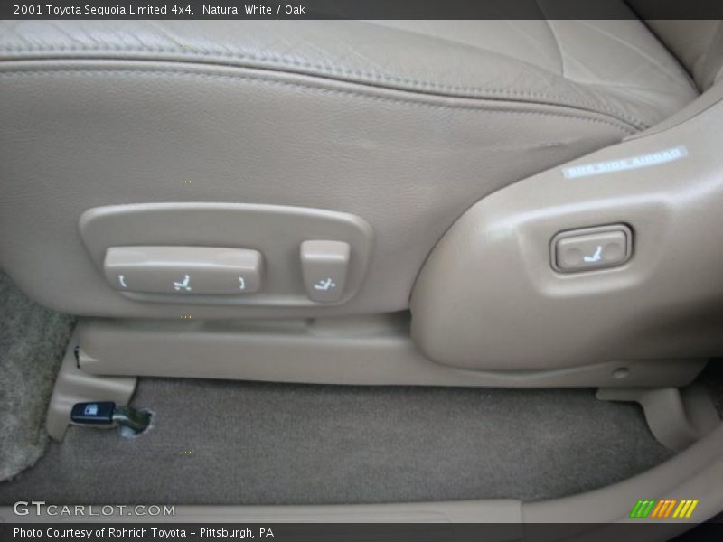 Natural White / Oak 2001 Toyota Sequoia Limited 4x4