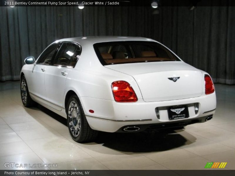 Glacier White / Saddle 2011 Bentley Continental Flying Spur Speed