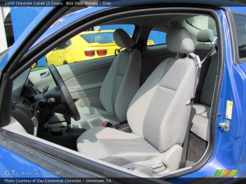 Blue Flash Metallic / Gray 2008 Chevrolet Cobalt LS Coupe