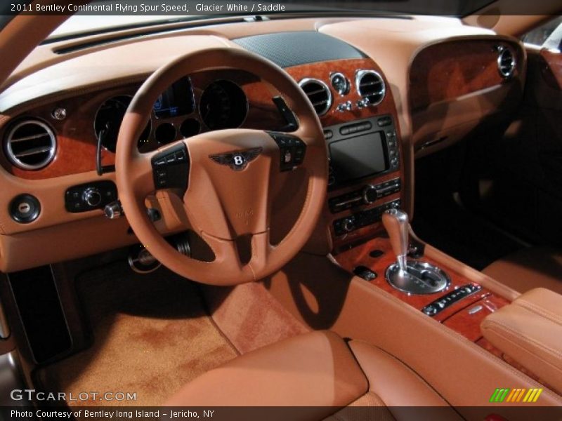 Glacier White / Saddle 2011 Bentley Continental Flying Spur Speed