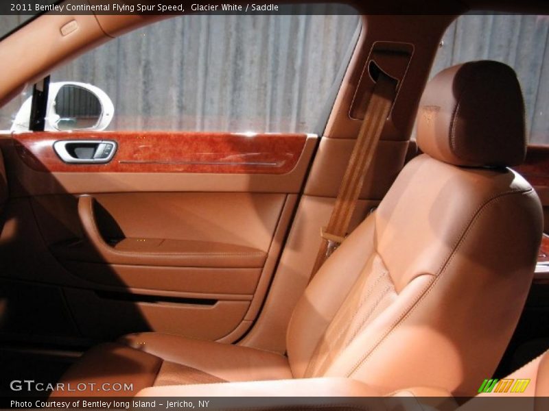 Glacier White / Saddle 2011 Bentley Continental Flying Spur Speed
