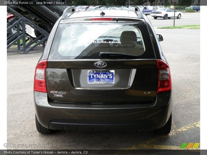 Java Brown / Beige 2009 Kia Rondo LX