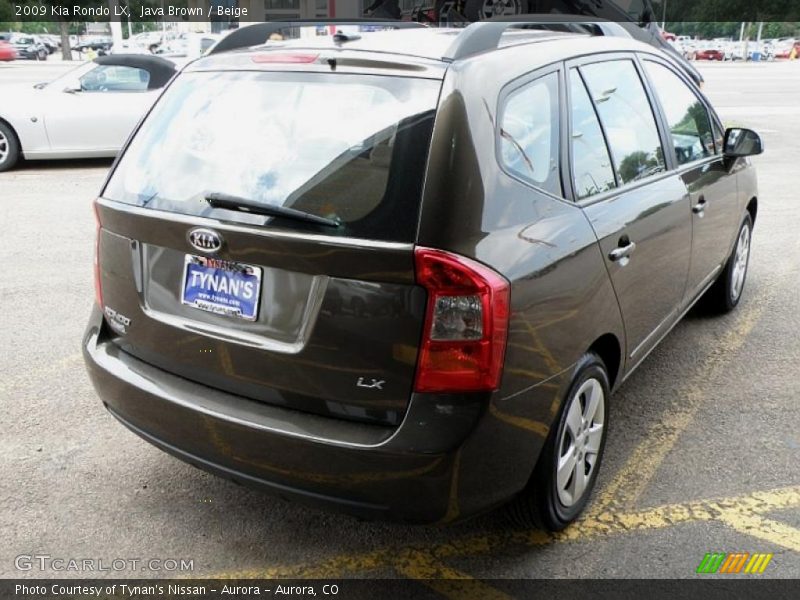 Java Brown / Beige 2009 Kia Rondo LX