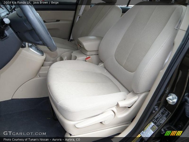 Java Brown / Beige 2009 Kia Rondo LX