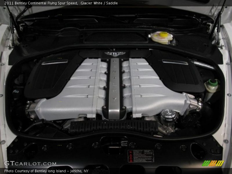 Glacier White / Saddle 2011 Bentley Continental Flying Spur Speed