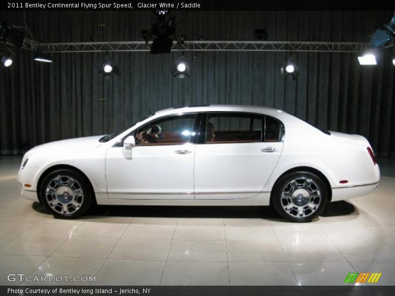 Glacier White / Saddle 2011 Bentley Continental Flying Spur Speed
