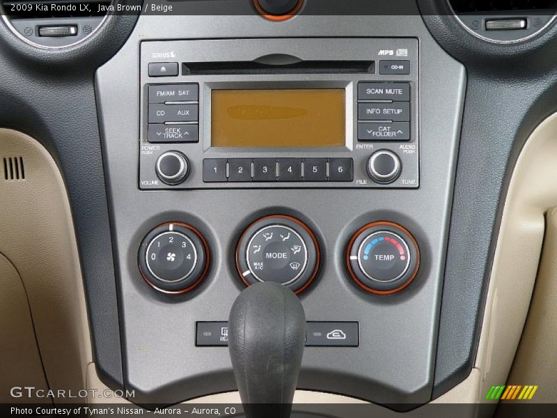 Java Brown / Beige 2009 Kia Rondo LX