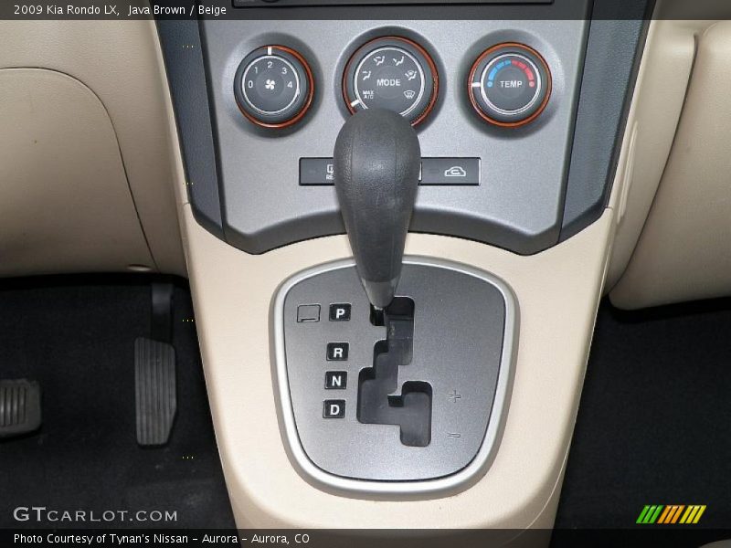 Java Brown / Beige 2009 Kia Rondo LX