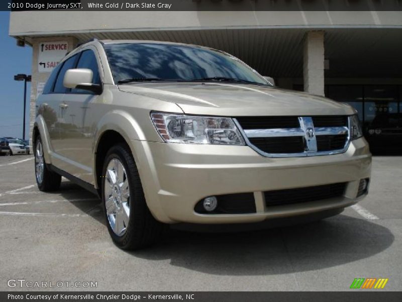 White Gold / Dark Slate Gray 2010 Dodge Journey SXT