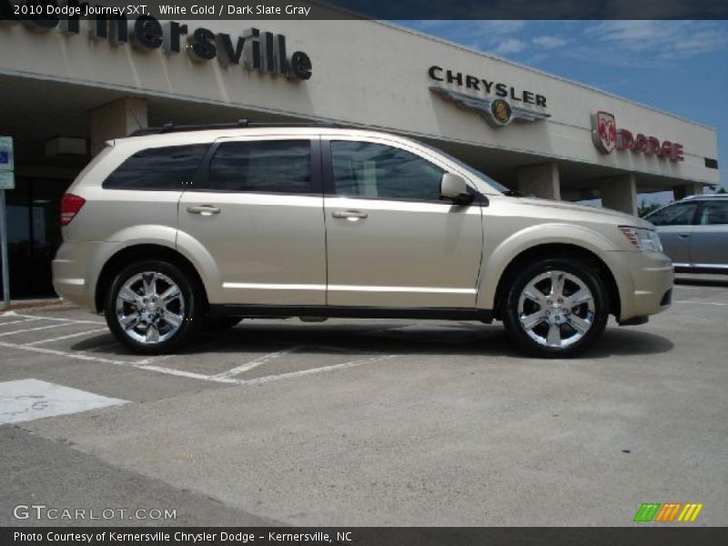 White Gold / Dark Slate Gray 2010 Dodge Journey SXT