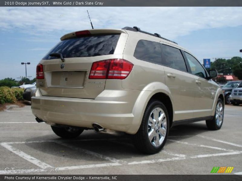 White Gold / Dark Slate Gray 2010 Dodge Journey SXT