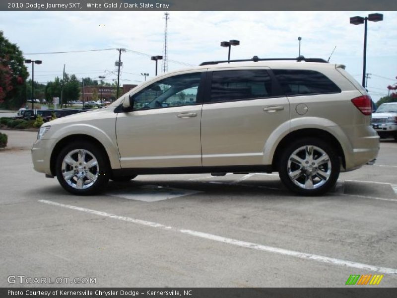 White Gold / Dark Slate Gray 2010 Dodge Journey SXT