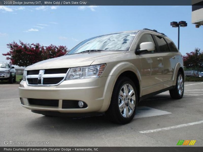 White Gold / Dark Slate Gray 2010 Dodge Journey SXT