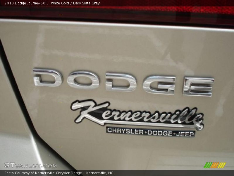 White Gold / Dark Slate Gray 2010 Dodge Journey SXT