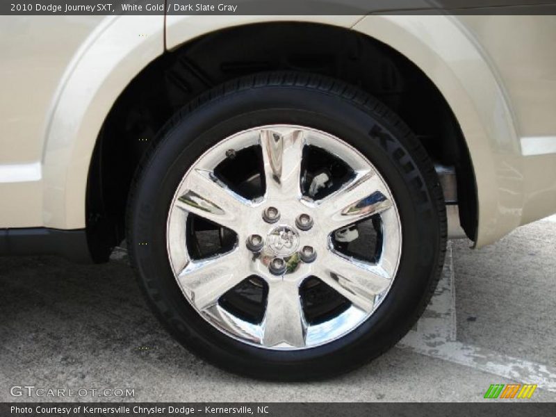White Gold / Dark Slate Gray 2010 Dodge Journey SXT