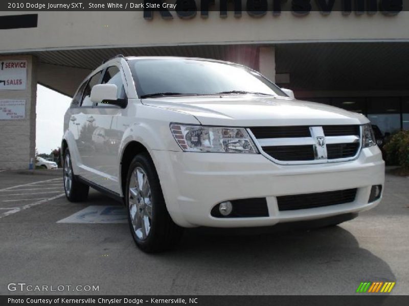 Stone White / Dark Slate Gray 2010 Dodge Journey SXT