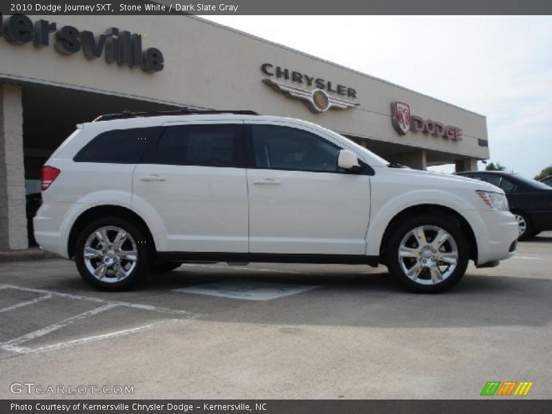 Stone White / Dark Slate Gray 2010 Dodge Journey SXT