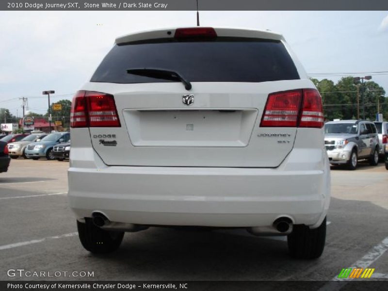 Stone White / Dark Slate Gray 2010 Dodge Journey SXT