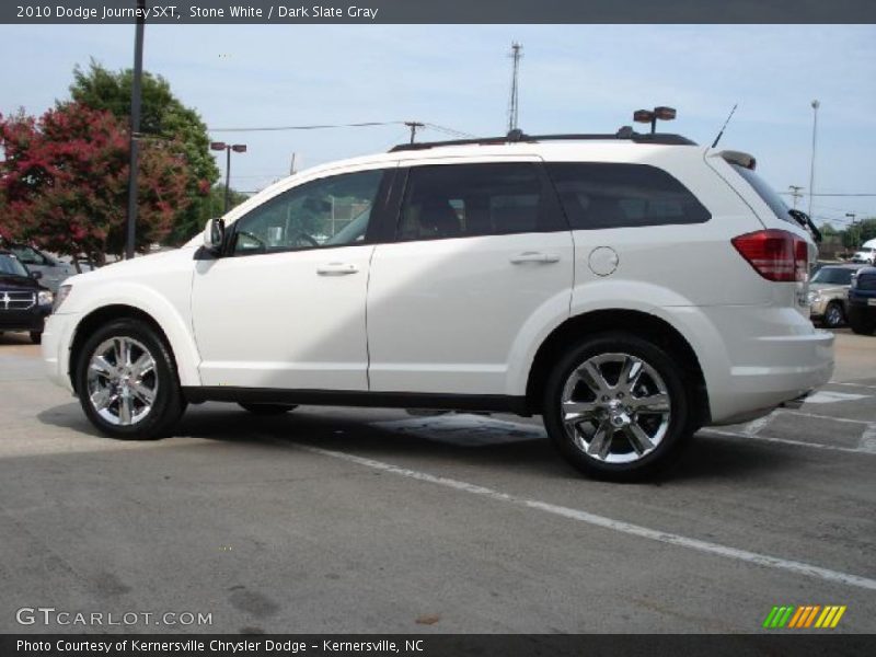 Stone White / Dark Slate Gray 2010 Dodge Journey SXT
