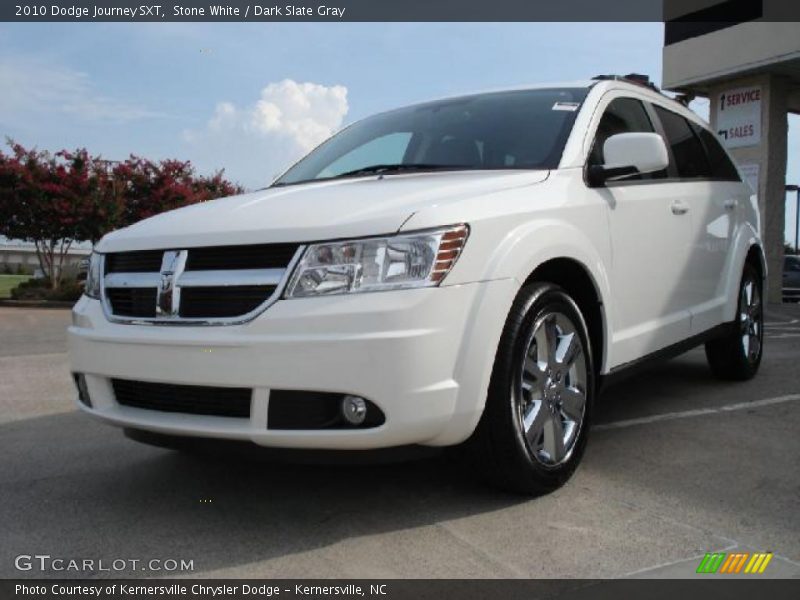 Stone White / Dark Slate Gray 2010 Dodge Journey SXT