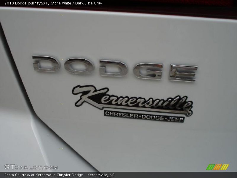 Stone White / Dark Slate Gray 2010 Dodge Journey SXT